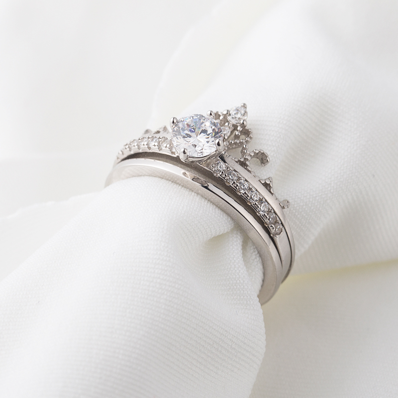 Bague Femme en Argenterie - Ref 3089474 Image 1
