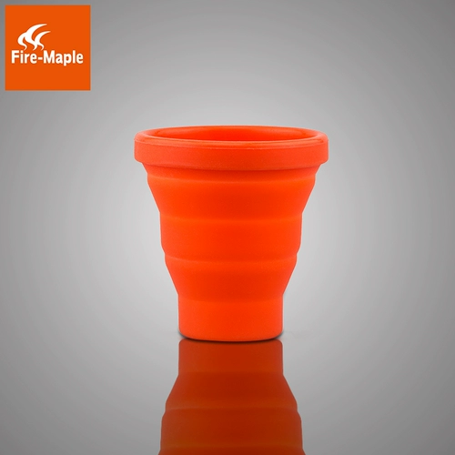 Огненная кленовая силиконовая складная чашка 319.