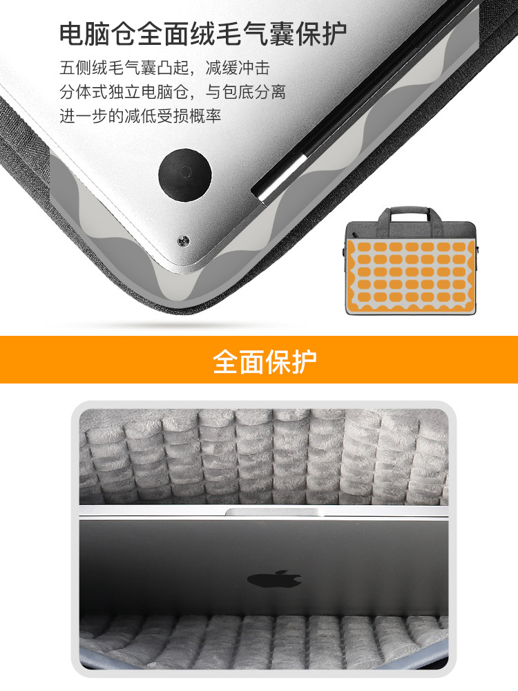 Laptop Bag Suitable for Lenovo Legion R9000P, Alienware 16inch 17inch Gaming Laptop, 15-Inch, Shadow Elf, Inspiron, Single Shoulder Crossbody, Men'S, Large Capacity, Taikesen