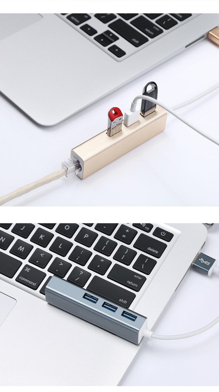Lenovo Xiaoxin 700 máy tính xách tay 310 phụ kiện 510s giao diện mạng chuyển đổi cáp usb