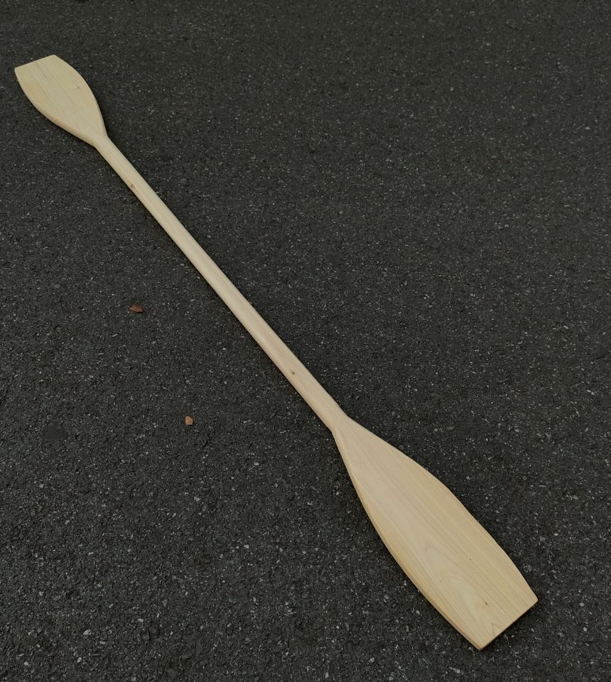 1 5 m-1 8 m long integrated forming double head paddle solid wood boat paddle double hand scull oar paddle leather paddle boat paddle