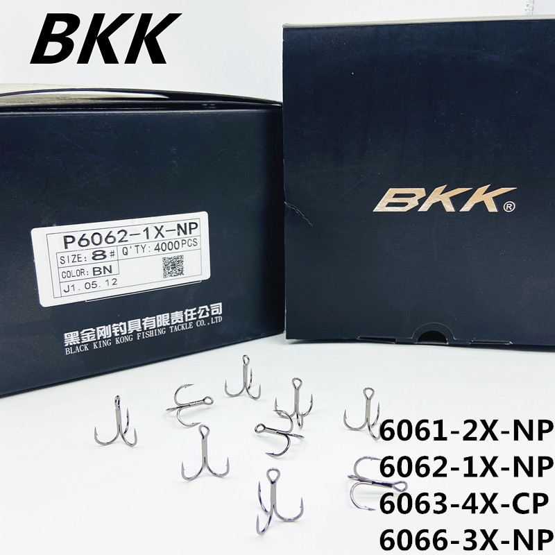 Black Gold B just KK strengthens three hooks 6062 60636066 lua special anti-corrosion freshwater