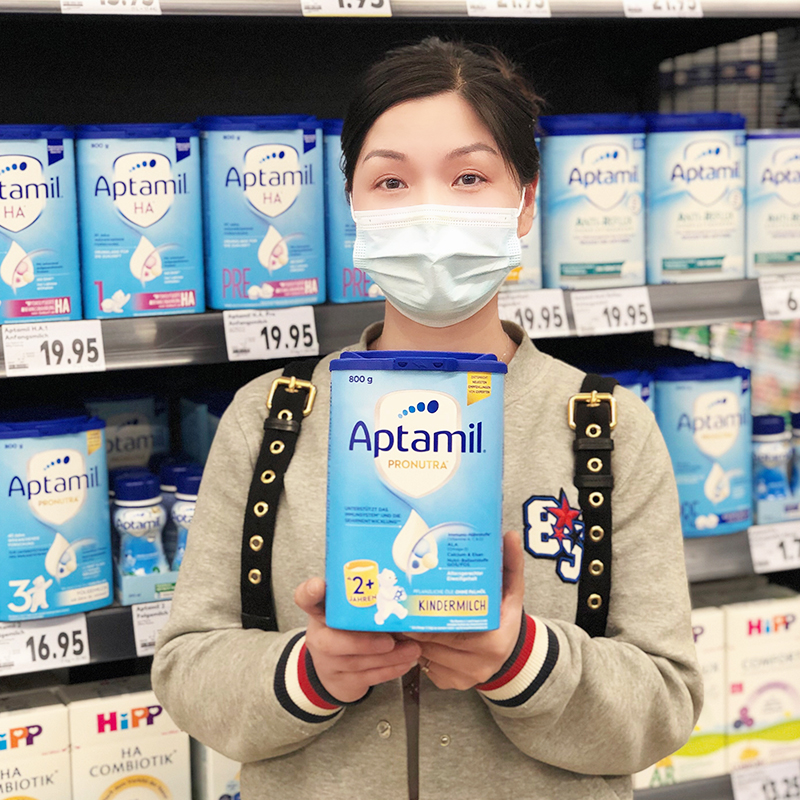 German Direct Mail Love Him Beauty Raw Milk Powder 2 Two-year-old Baby Milk Powder 800g4 Jar Combo