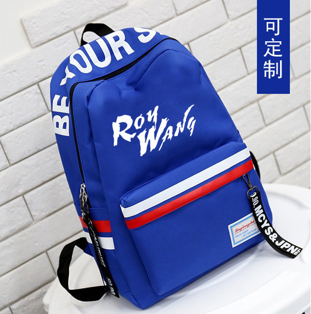 Wang Yuanyi Yang Qianxi Wang Junkai peripheral ນັກສຶກສາ schoolbag ແມ່ຍິງ backpack backpack ຜູ້ຊາຍແລະແມ່ຍິງສະບັບພາສາເກົາຫຼີຖົງຄອມພິວເຕີວິທະຍາເຂດ