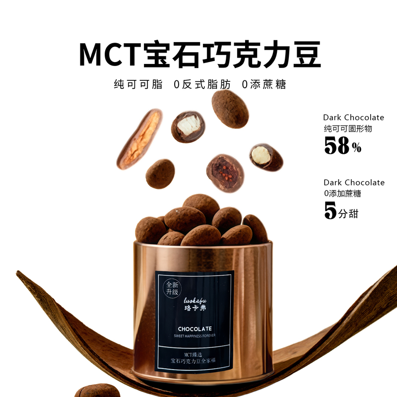 【Lokafur】Mct Gem Chocolate Beans Pure Cocoa Butter Almond Coconut Cranberry Pecan Filling 【Lokafur】Mct Gem Chocolate Beans Pure Cocoa Butter Almond Coconut Cranberry Pecan Filling
