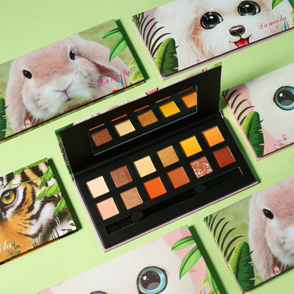Giveaway*Lamela Animal Eyeshadow Palette - Taobao