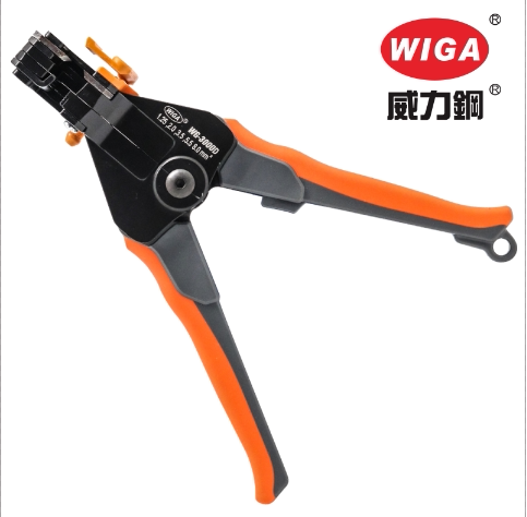 Original Taiwan Power Steel WIGA Japan-style Automatic Wire Stripping Pliers Industrial Grade Exfoliating Pliers Import Exfoliating Pliers