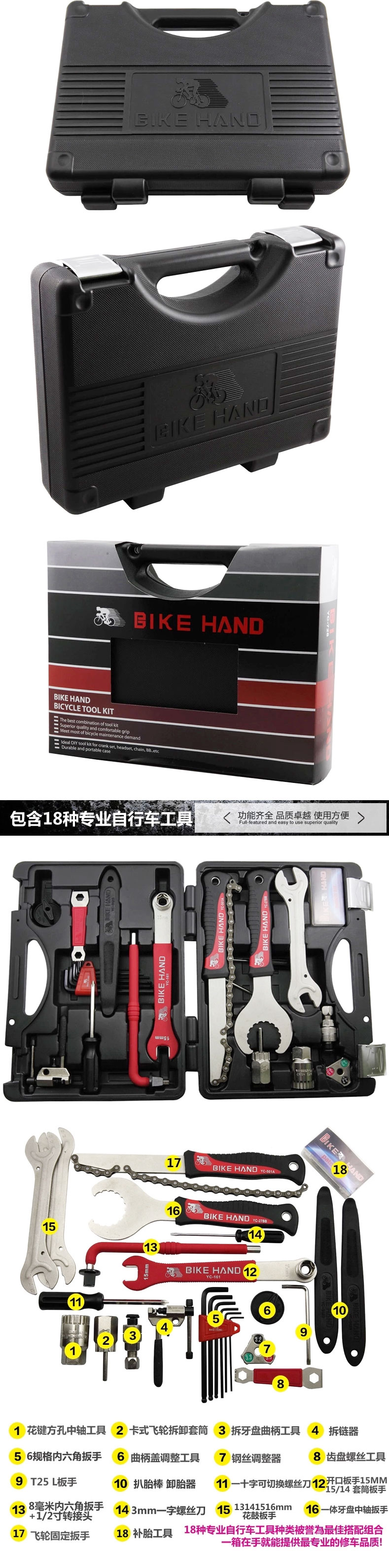 Outils pour vélo BIKE HAND - Ref 2276571 Image 13