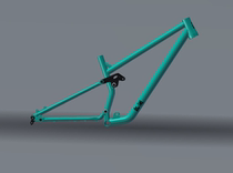 29-inch soft-tail steel frame heavy-duty trail enduro mountain bike frame Kuanglan