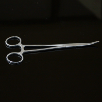 Thick curved mouth hemostatic pliers fishing needle holder fishhook picking pliers stainless steel fishhook tying special large elbow