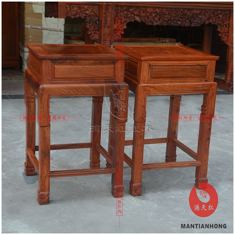 Đồ gỗ gụ Miến gỗ hồng mộc Miến Điện Zhongtang bộ sáu mảnh Trung Quốc quả gỗ hồng lớn trường hợp tám bàn cổ tích Mới - Bàn / Bàn 	bàn ghế gỗ kiểu cổ điển	