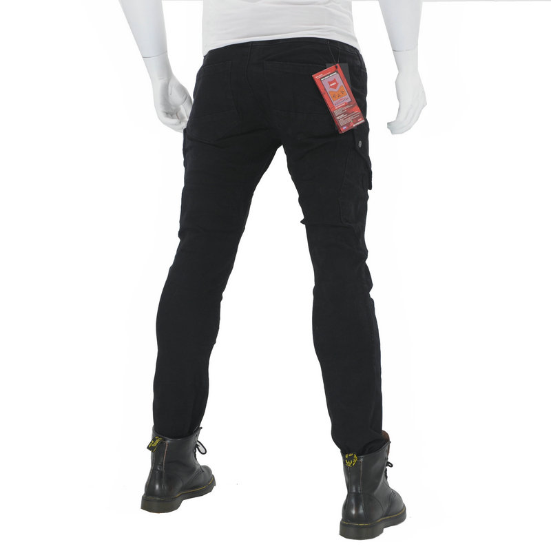 2018 mới đầu máy đua xe hiệp sĩ Slim quân xanh xe máy quần jeans chống ngã quần xe máy nam nữ cưỡi quần - Xe máy Rider thiết bị bảo vệ khớp gối