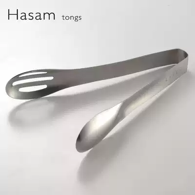 Japan Co., Ltd. Yoshikawa food clip thickened 304 stainless steel barbecue clip fried cooking clip steak clip