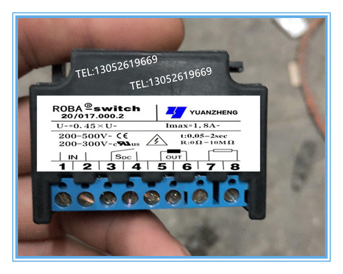 Domestic alternative ROBA-switch 20 017 000 2 200-500V motor brake rectifier