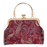 Ципао, барсетка, этническая классическая сумка, этнический стиль, с вышивкой