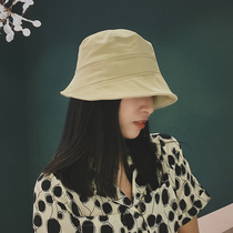Tsai Tsais new stitches hat children autumn and winter small crowdsourced fisherman hat Han prints sunscreen with small pelvic hat