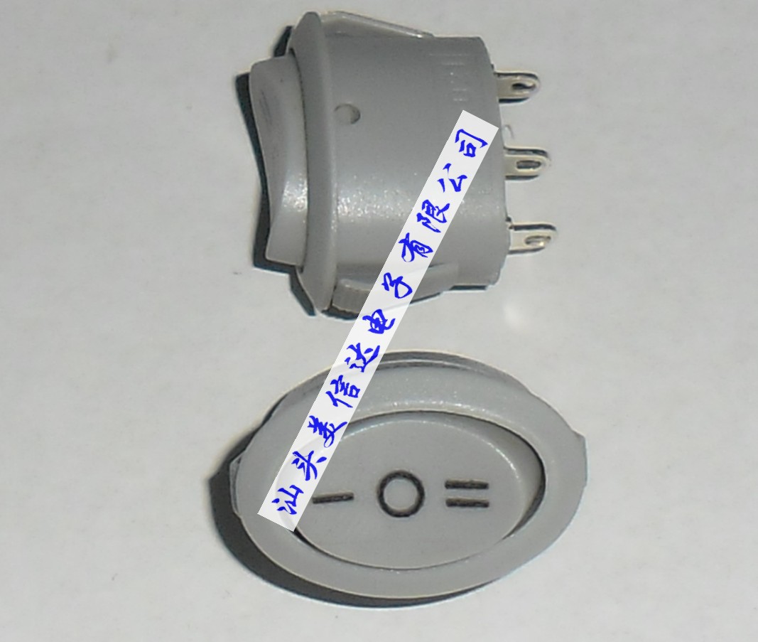 (Crown Store) Rocker Switch KCD1-105 Ellipse Three-Gear Copper Foot Lamp Dimming Switch Object - Taobao