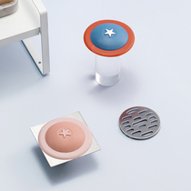 Floor Drain Deodorizer Toilet Sewer Silicone Seal Deodorant Cover Anti-Odor Anti-Insect floor drain lid Stench Smelter