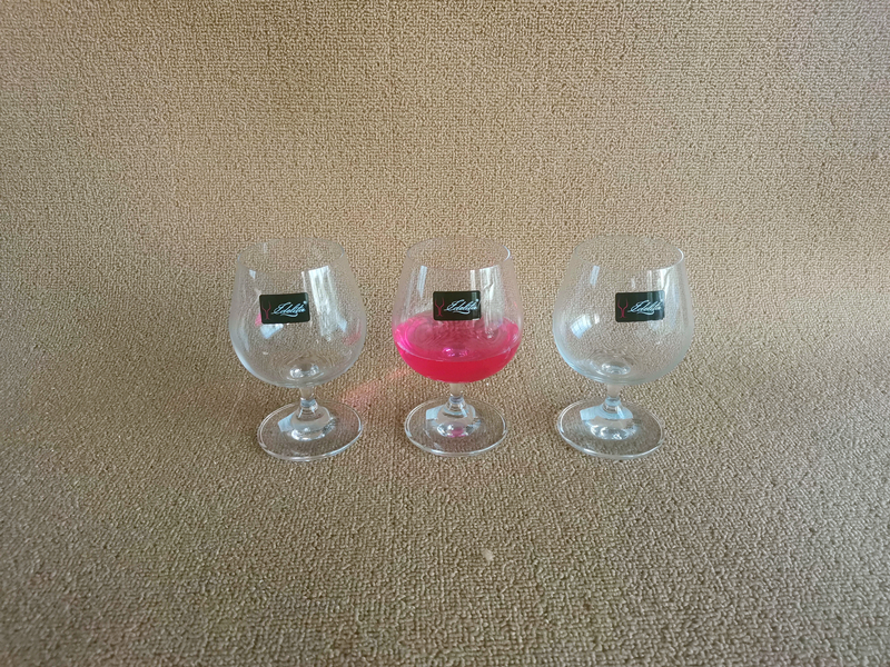 Red wine glass suit Home European style Wine glass Decanter Crystal Glass High Foot Cups Wine With 6 clothes