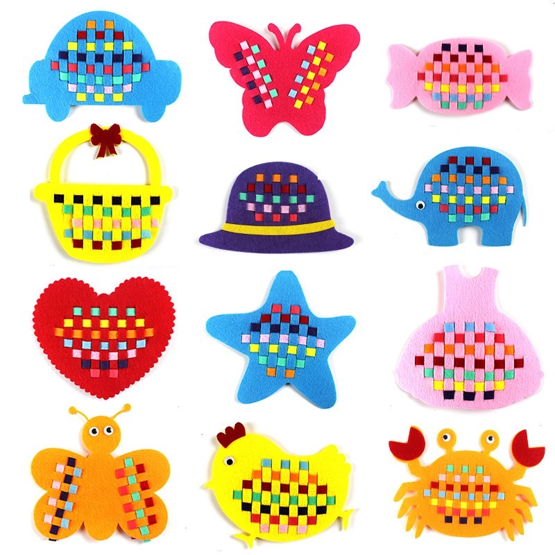 Kindergarten area material small class middle class large class art activities living area corner homemade educational toys play teaching aids