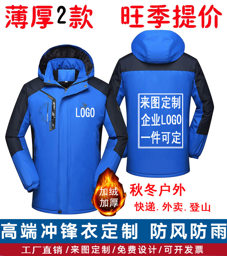 Submachine clothes Custom logo Embroidery Enterprise Work Suit Anti-Chill Windproof waterproof clothes Dingfu Thickened Jacket