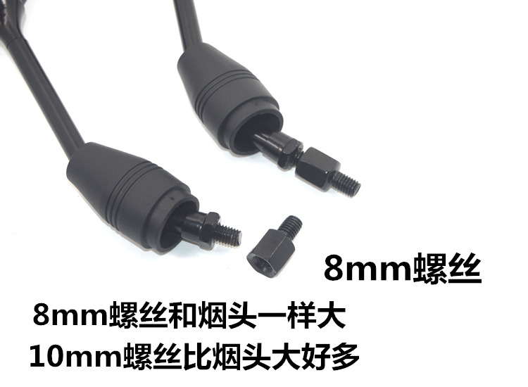 Xe tay ga Yamaha Fuxi Qiao Ge Xun Ying 125 Li Ying Ling Ying 100 gương chiếu hậu gương chiếu hậu - Xe máy lại gương kính kiểng xe máy