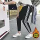 Mùa thu và chàng trai mùa đông cộng với quần nhung thường rộng quần rộng thể thao nam sinh viên quần chùm quần harem quần nam dài quần jogger túi hộp