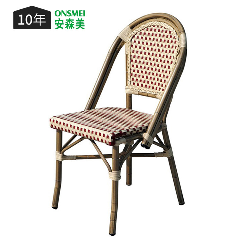 Spot Outdoor Bamboo Festival Dining Chair Chiavari Chair Retro Coffee Chair Stackable chair K135