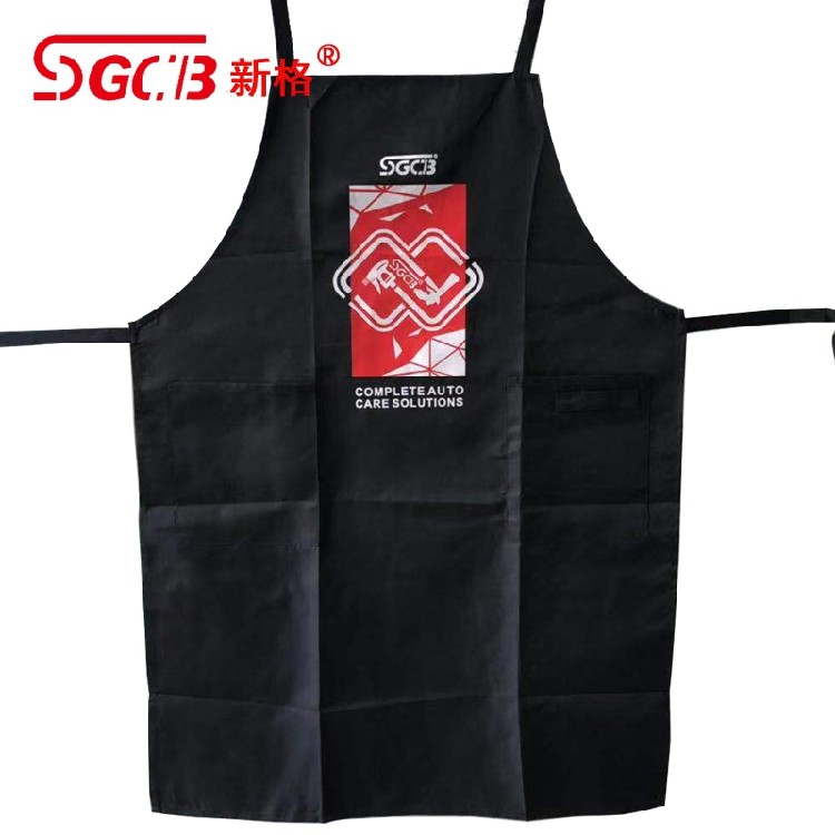 New G Car Beauty Polish Construction Cling Film Apron Waterproof Oil Proof Petrol Repair Car Wash Work Suit Professional Image
