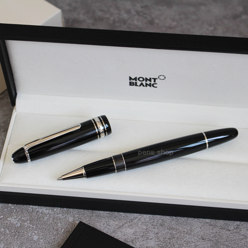 Free Notepad Montblanc Grand Classique Series Platinum-Plated Luxury Signature Pen # 162