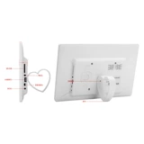 Умная цифровая фоторамка, электронный фотоальбом, музыкальная фотография, 10 дюймов