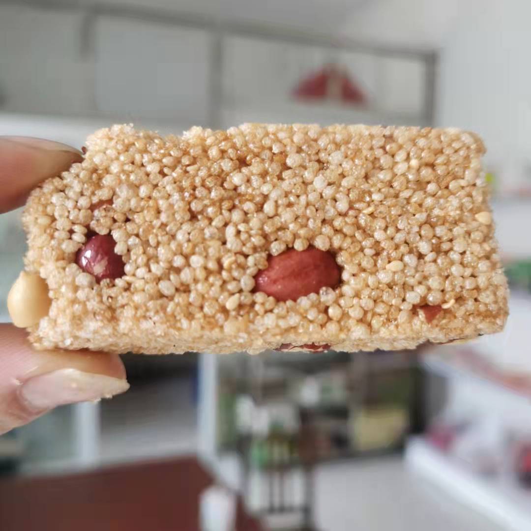 Nanxian specialty store peanut millet cake independent small package delicious crispy snacks 250 grams for three servings