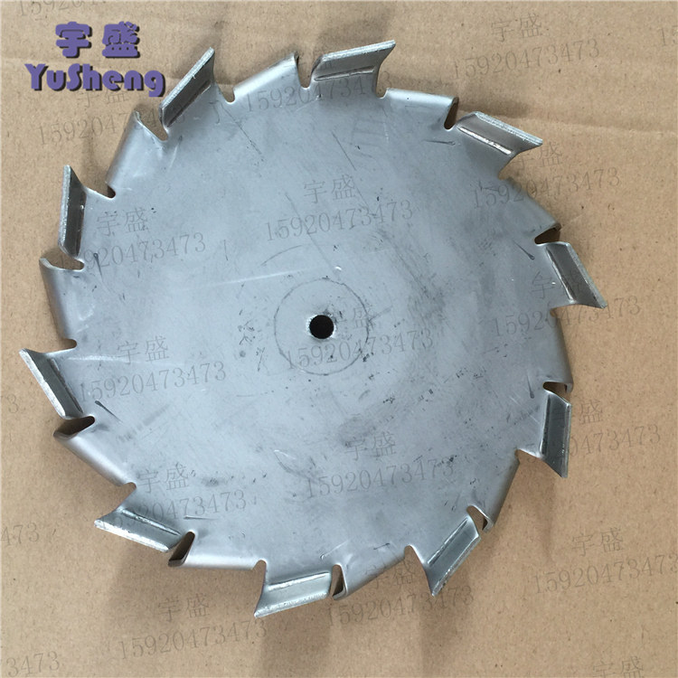 Stainless steel dispersion disc dispersion wheel dispersion vane zigzag dishing disc assorted dispersion machine 200mm20cm