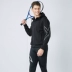Áo khoác thể thao nam EVS 2018 áo khoác mới của thương hiệu áo khoác nam có mũ trùm đầu mùa thu cotton lỏng chạy bộ