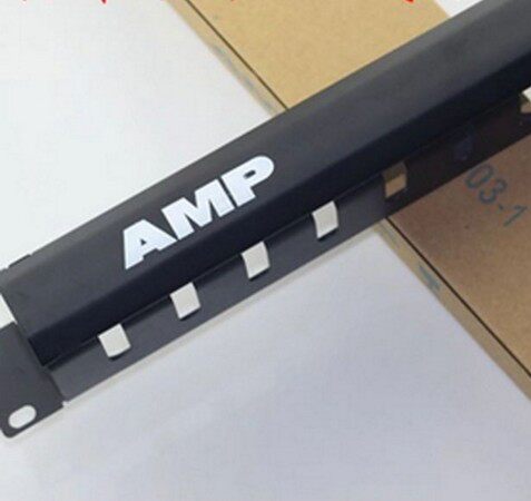 CommScope AMP wire management rack AMP wiring frame wire manager cabinet network wire manager 1U 24 mouth thickening