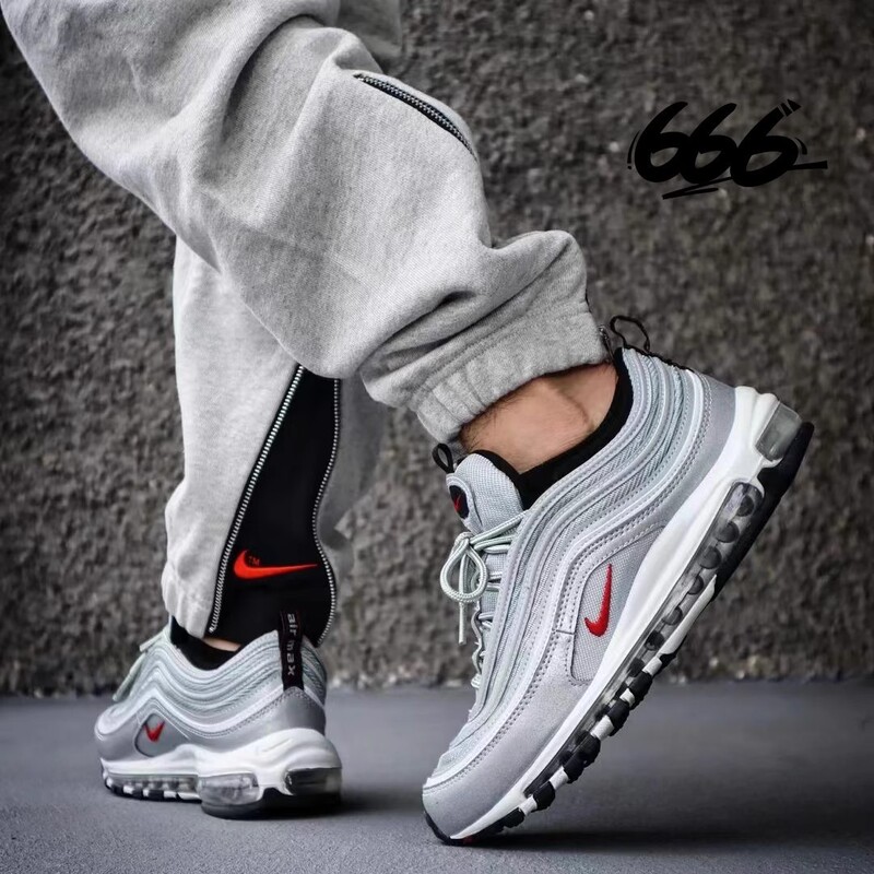 Nike Air Max 97 Large Air Cushion Bullet Cushioning Sports and Leisure Running Shoes Dv1486 Dm8588