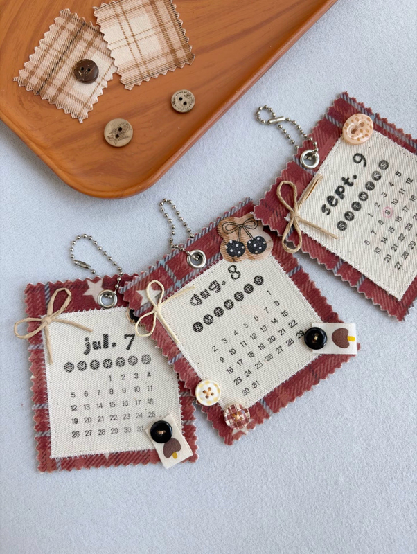 Calendar Perpetual Calendar Transparent Stamp Scrapbook DIY Photo Album Card Planner Rubber Stamp Finished Stamp Fabric Art