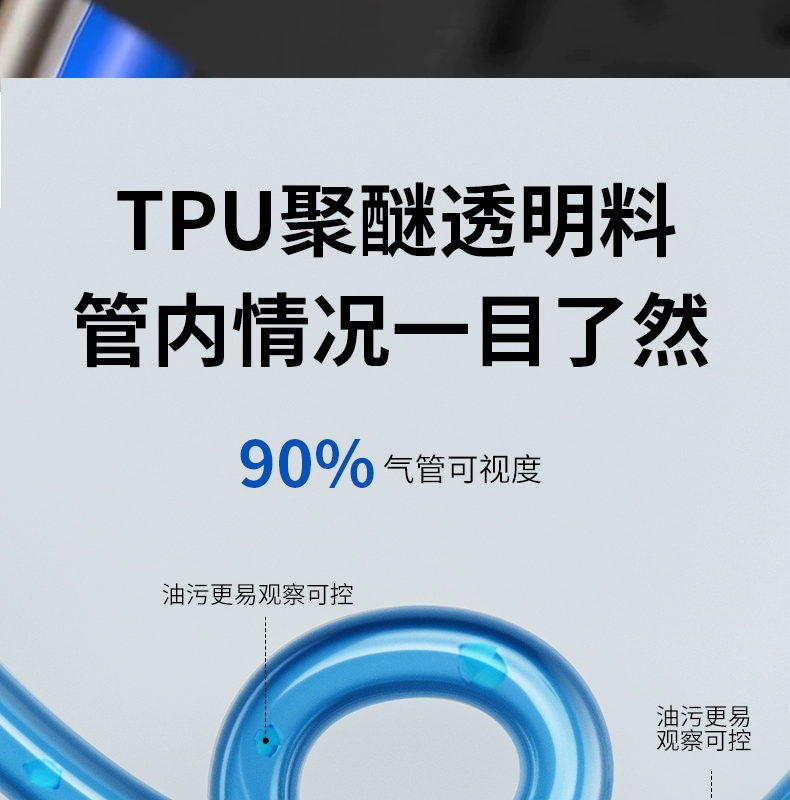 dây ống hơi khí nén Polyether loại pu khí quản chất chống đông ống 8mm máy nén khí khí quản ống trong suốt 4/6/10/12 chịu áp lực cao ống khí nén ống mềm dẫn khí nén dây khí nén phi 8