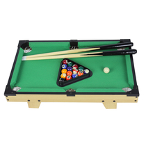 Childrens sports toys Pool table Wooden American mini pool table Parent-child toys Ball boy billiards toys