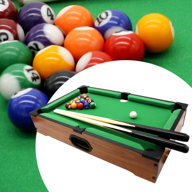 Children's mini American pool toy Children's pool table Pool table Indoor children's gift Parent-child interactive toy