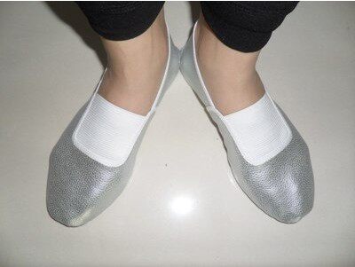 Gymnastics shoes cat claw shoes double heart two sole shoes half palm shoes aerobics shoes belly dance shoes yoga shoes dance shoes soft soles