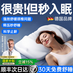 【German Brand】 Pillow Core for Neck Support, Sleep Aid, Memory Foam, Adult Use, Home Use, Pair for Men