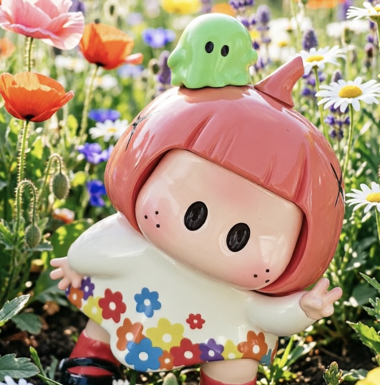 Authentic In-Stock Yoyo Blossoming Spring Limited Edition Gift Box 6cm High-End Art Figurine Authentic In-Stock Yoyo Blossoming Spring Limited Edition Gift Box 6cm High-End Art Figurine