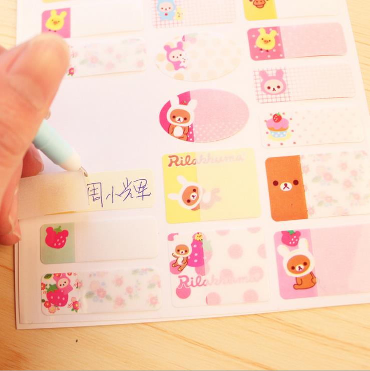 Baby name Sticker Waterproof Name Label Clear Name Cardcard Cardcard Prize