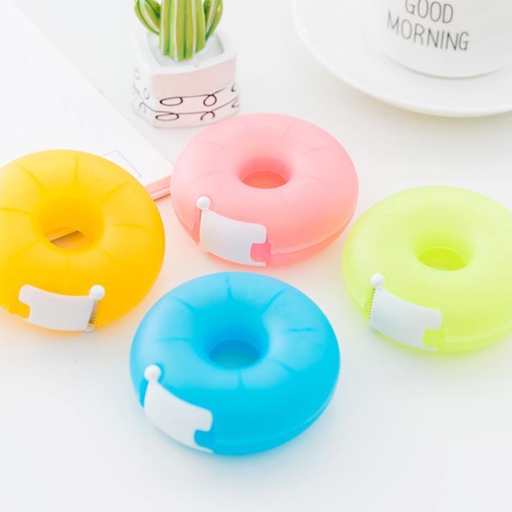 Creative Cartoon Candy Round Tape Small Student Stationery Cutting Delivery Children's Gift Portable
