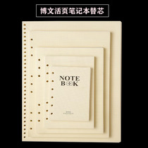 Blog post loose-leaf notepad back core 6-hole loose-leaf paper A7A6A5B5A4 office supplies notebook core