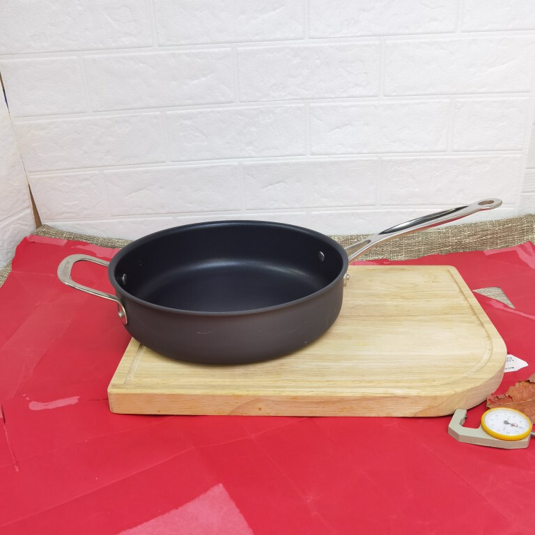 American Cuisinart Brand 24cm Hard Anodized Aluminum Multi-Purpose Non-Stick Frying Pan