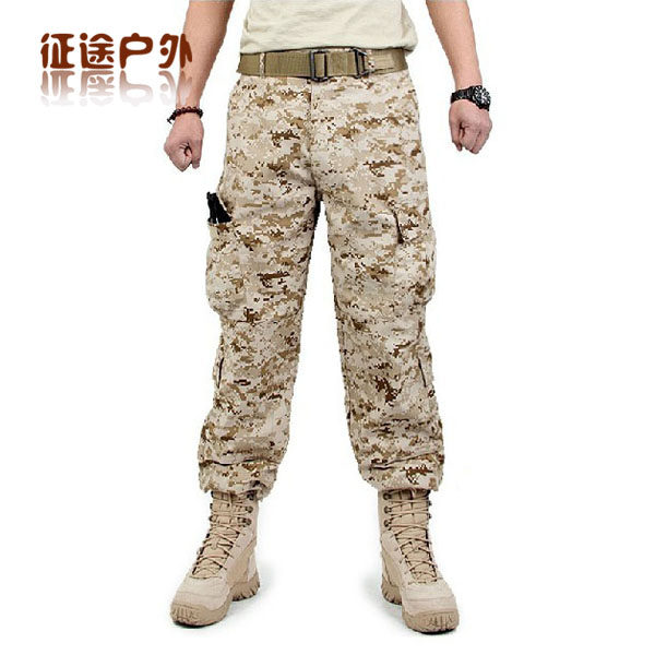 Black Training Pants Outdoor Leisure ACU Camouflak Pants Work Pants Casual Men's Pants Multibag CP Pants