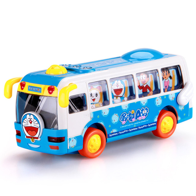 Doraemon inertia toy ລົດເດັກນ້ອຍເດັກນ້ອຍລົດໄຟຟ້າເດັກນ້ອຍກາຕູນ toy ລົດເດັກນ້ອຍ toy 3-6