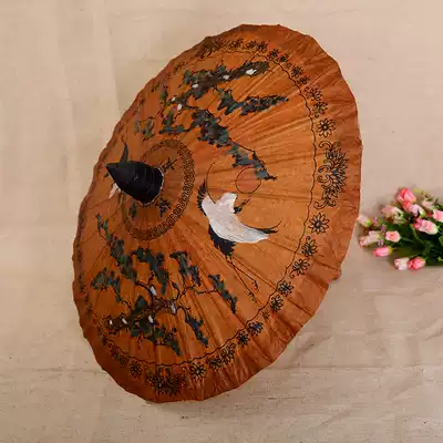 Thailand direct sales Southeast Asian characteristic crafts Nostalgic hand-painted wedding umbrella umbrella Thai oil paper umbrella